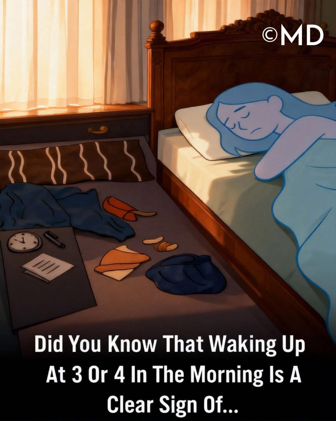 Know Up Did You Know That Waking Up At 3 Or 4 In The Morning Is A Strong Sign ...